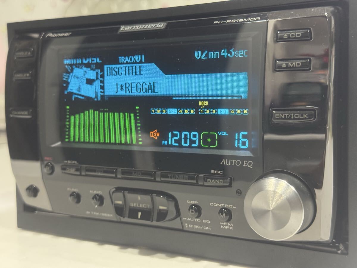 Carrozzeria FH-P919MDR CD MD Player Pioneer JDM Bluetooth Working Mint