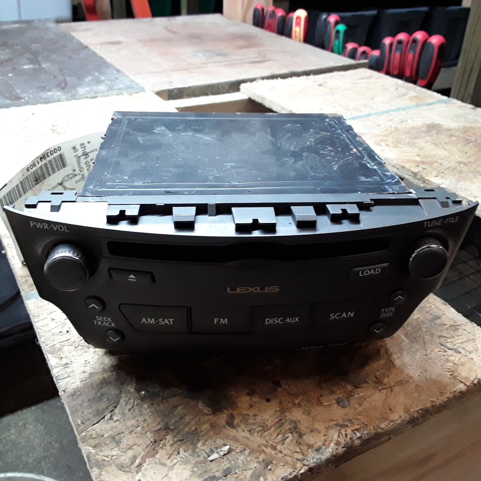 06 07 08 Lexus IS250 IS350 AM FM XM CD radio receiver 86120-53320 OEM