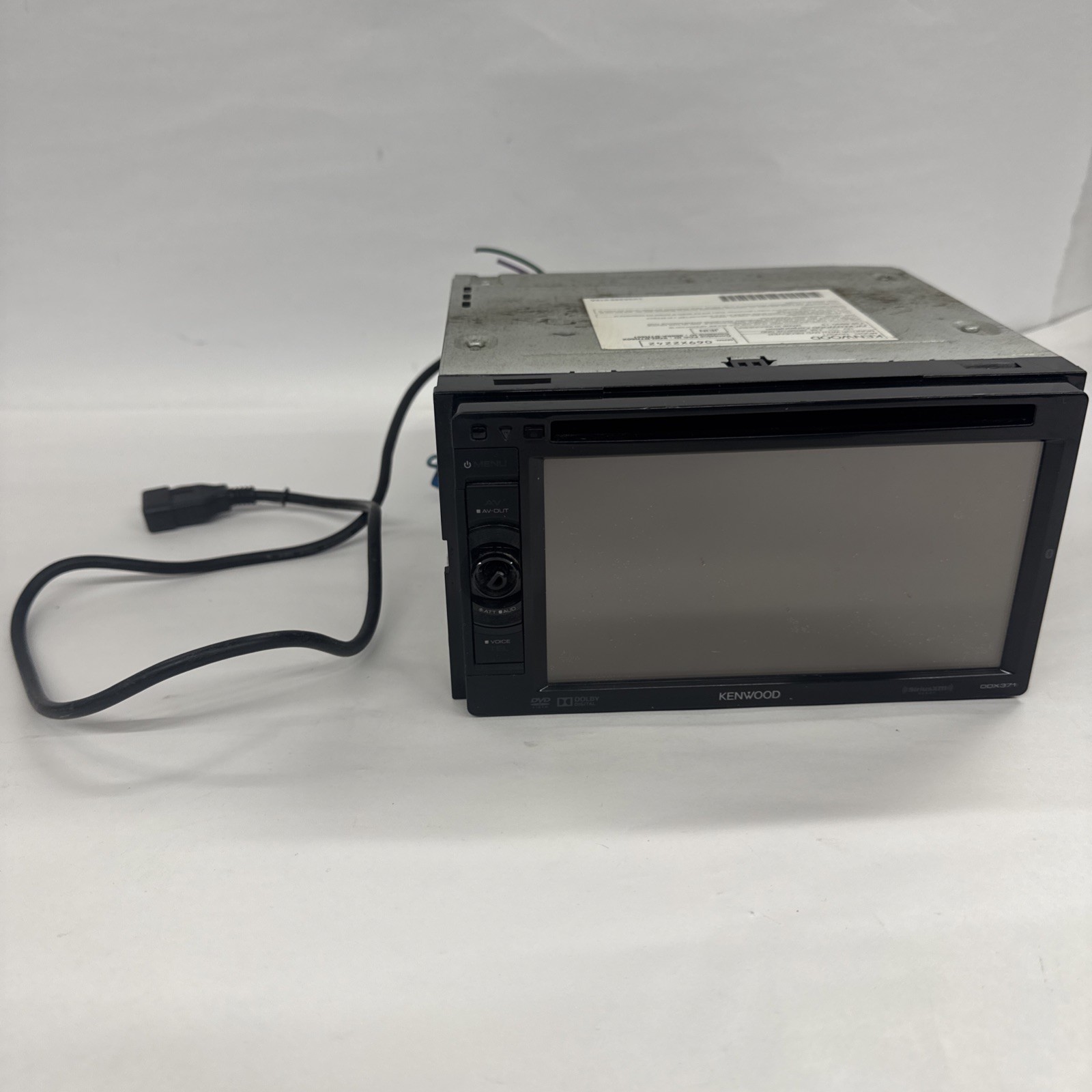 Kenwood DDX371 Double Din Touch Screen Radio Head Unit Bluetooth Pandora USB AUX