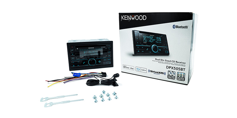 Kenwood DPX505BT 2DIN CD Receiver with Bluetooth Non-Touch Screen