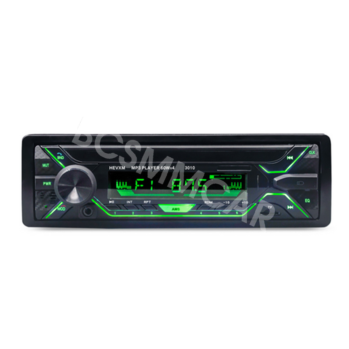 Single DIN In-Dash Bluetooth MP3 USB SD Digital Media Car Radio Player Handsfree