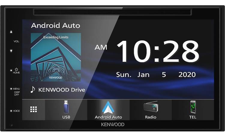 KENWOOD DDX57S 6.8 INCH DVD RECEIVER WITH APPLE CARPLAY AND ANDROID AUTO