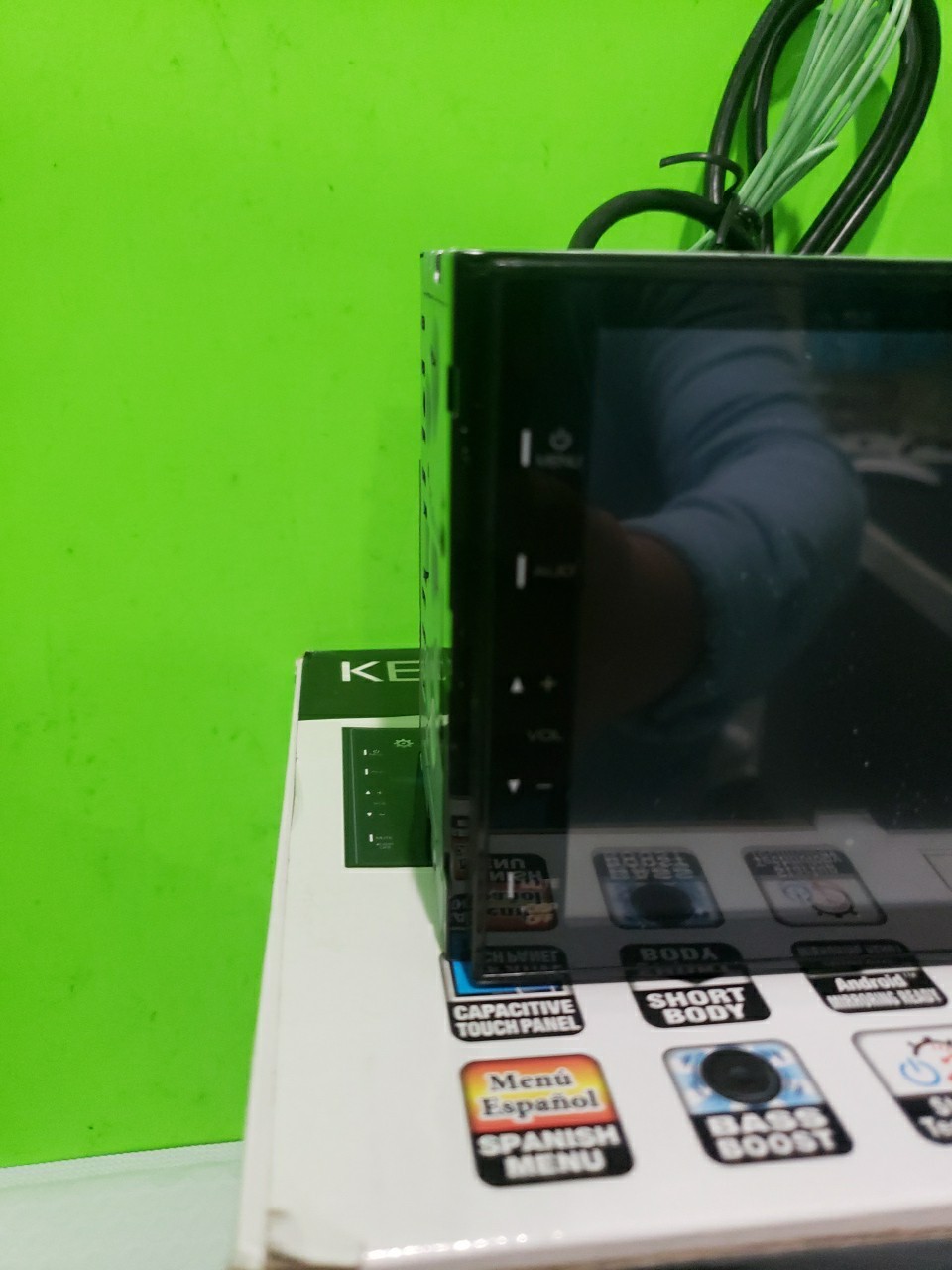 KENWOOD DMX150BT 6.8 Capacitive Touchscreen Digital Multimedia Receiver-OPEN BOX