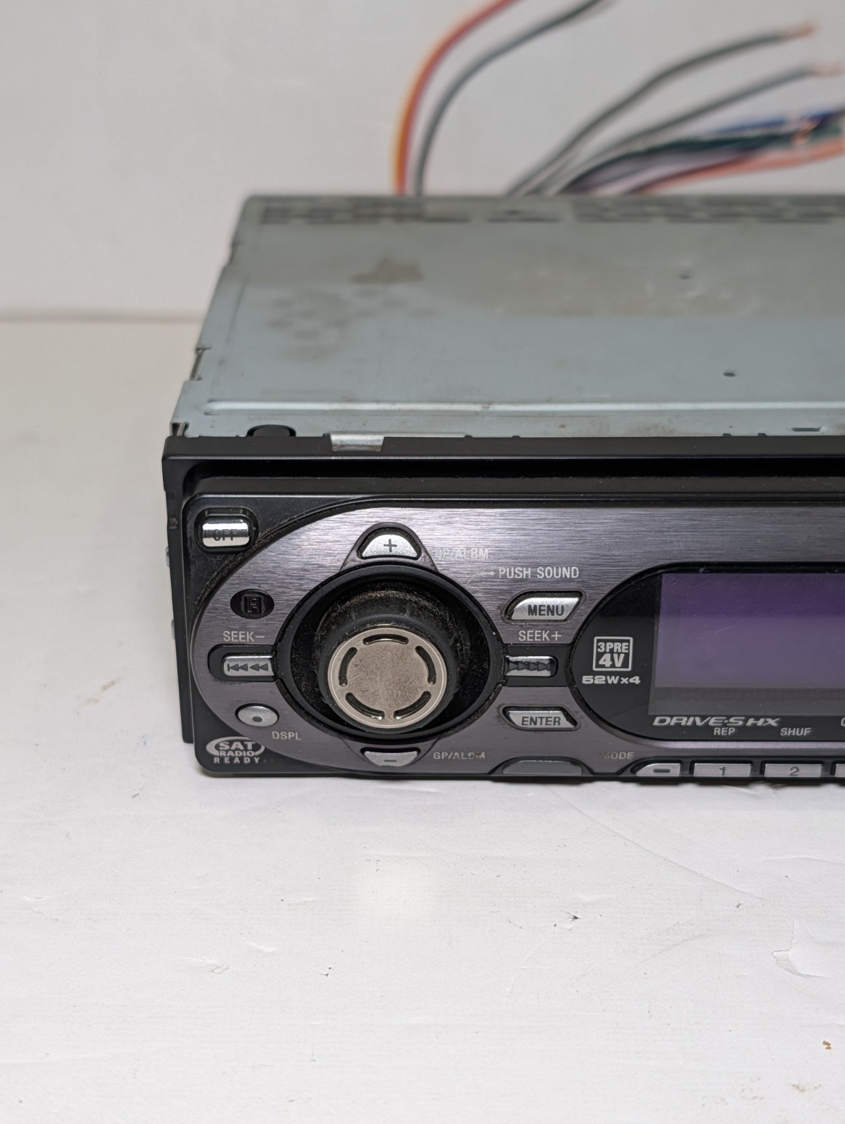 Sony Xplod CDX-GT705DX Car Stereo CD MP3 WMA Player Drive SHX X-DSP – For Parts