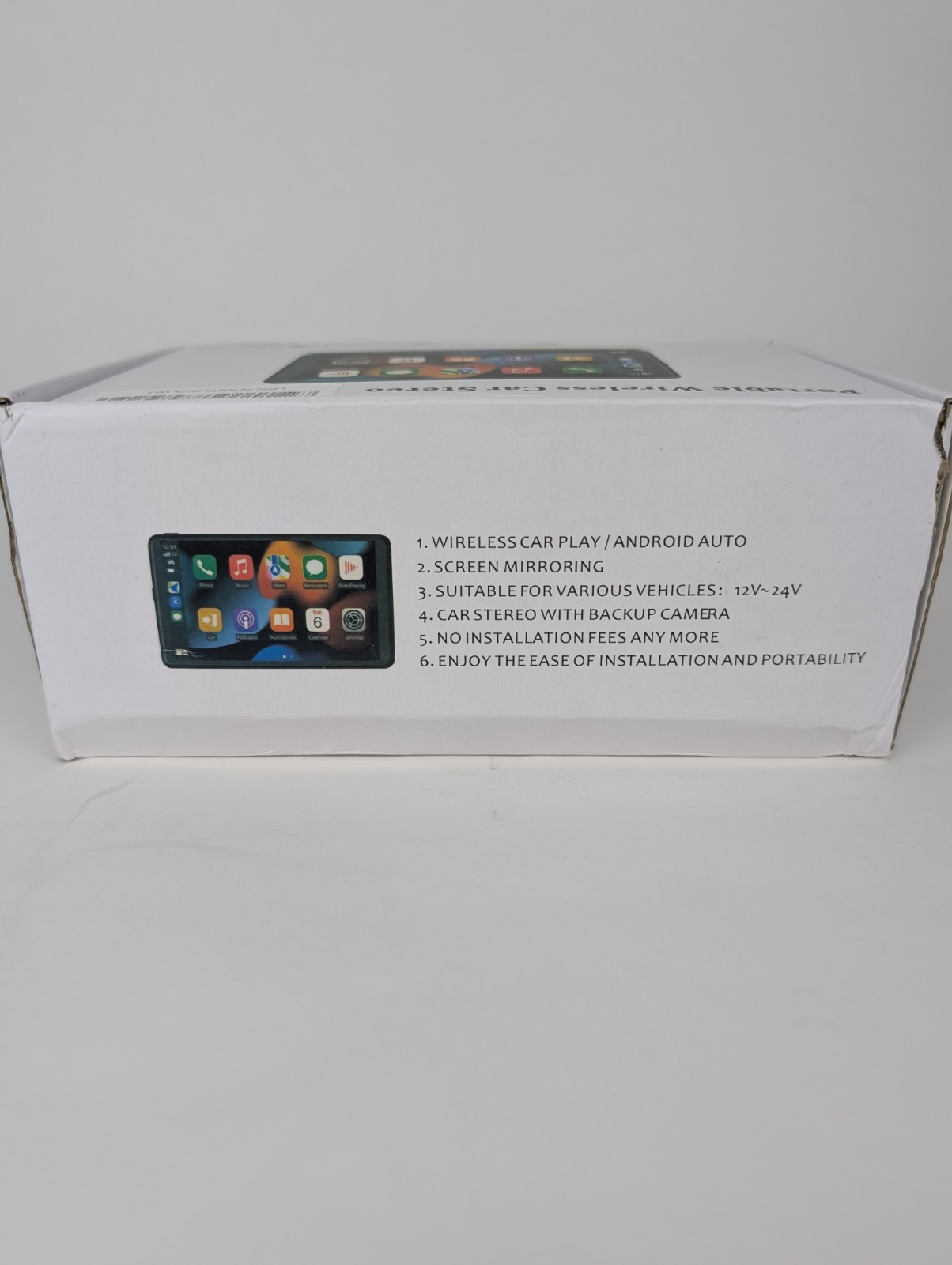 7″ HD Touch Screen Wireless Carplay & Android Auto Backup Camera Bluetooth 5.2