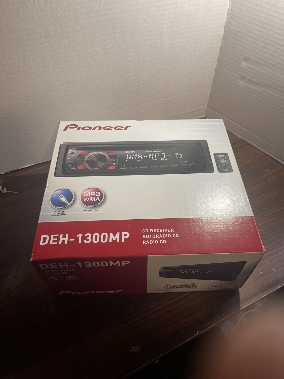 Pioneer DEH-1300MP Car Stereo FM/AM Radio – USED TESTED -NO REMOTE