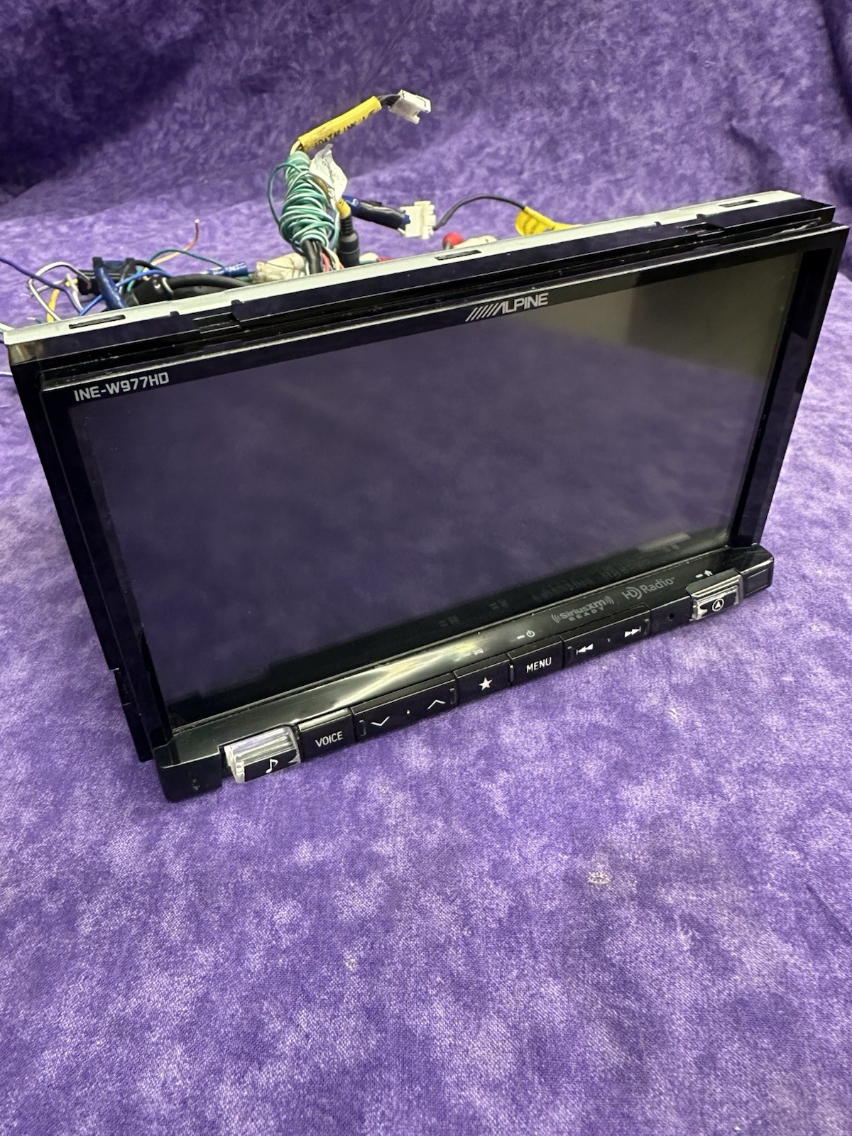 💥GOOD💥ALPINE INE-W977HD 7″ Digital Media GPS NAVIGATION RECEIVER 💥TESTED💥