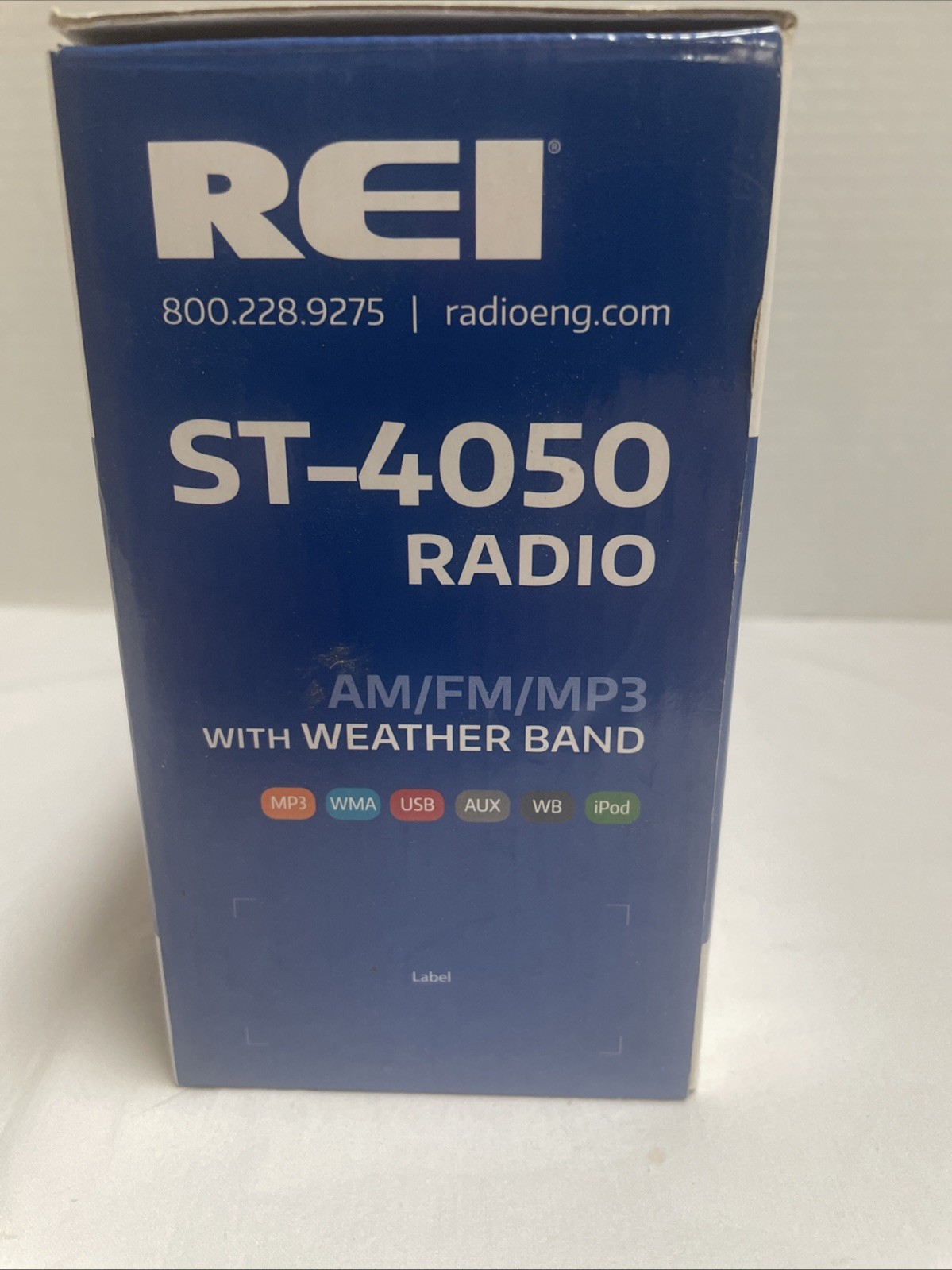 REI ST-4050 AM/FM/WB/AUX/IPOD/USB/MP3 STEREO W/WEATHER BAND +2 SPEAKERS 220067