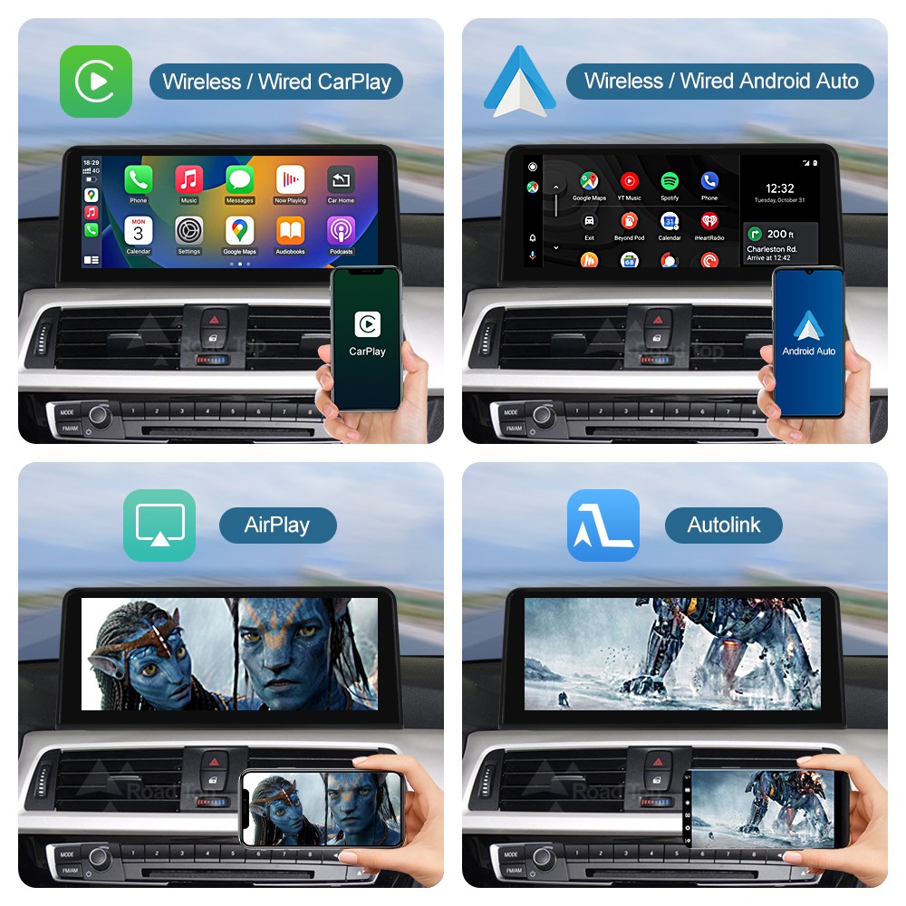 CarPlay Linux Touch Screen For BMW 3 4 Serie F30 F31 F32 F33 F34 F36 2012-2016