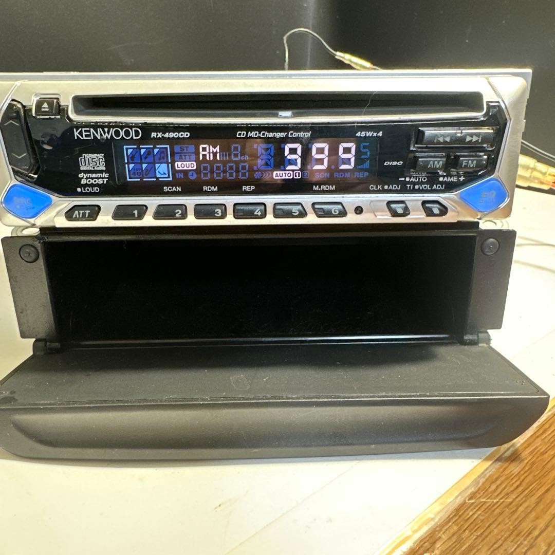 KENWOOD RX-490CD 1DIN CD Receiver Used in Japan 45W x4 RCA Output