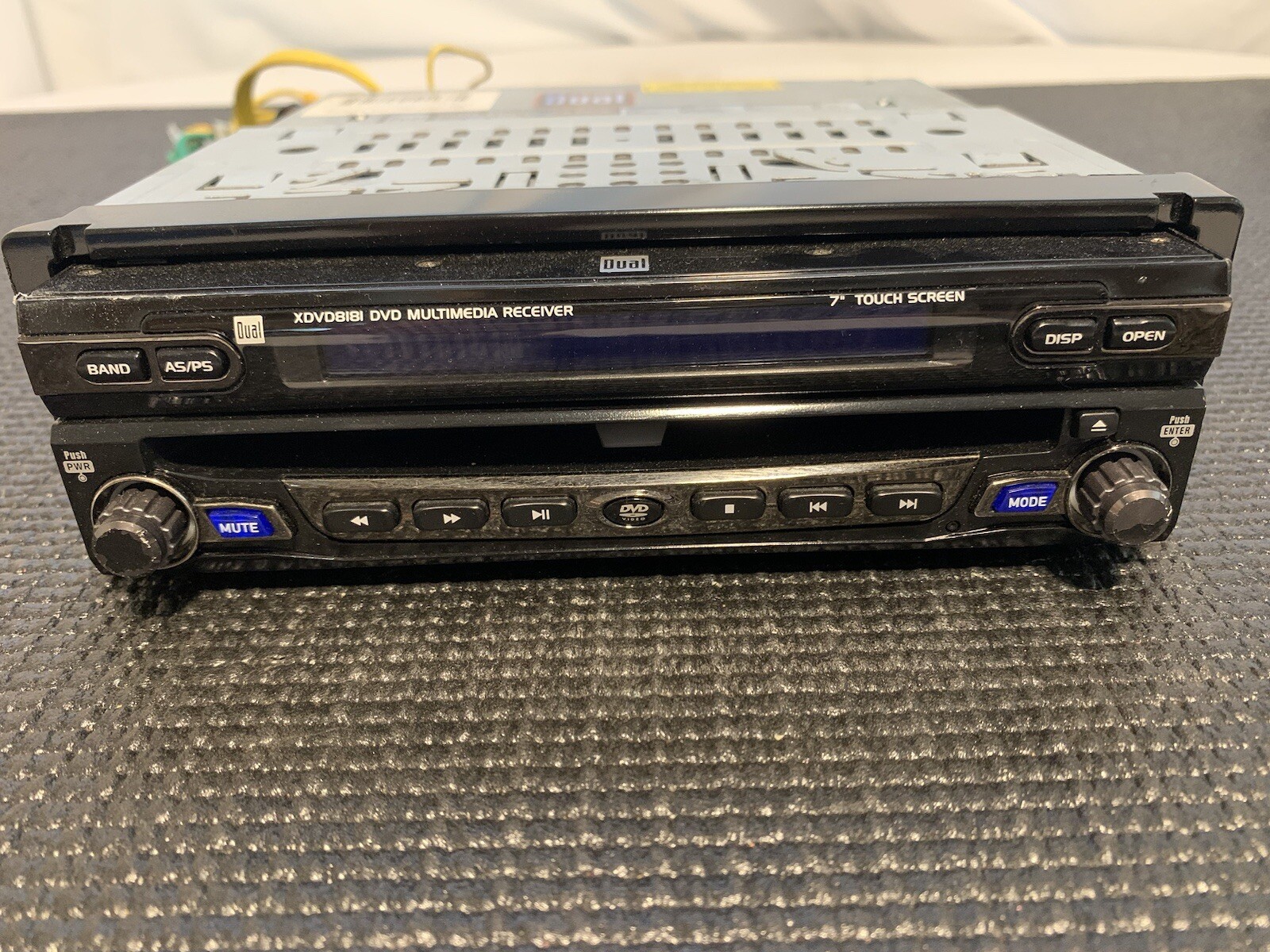 Duel Car Stereo Receiver Model XDVD 8181