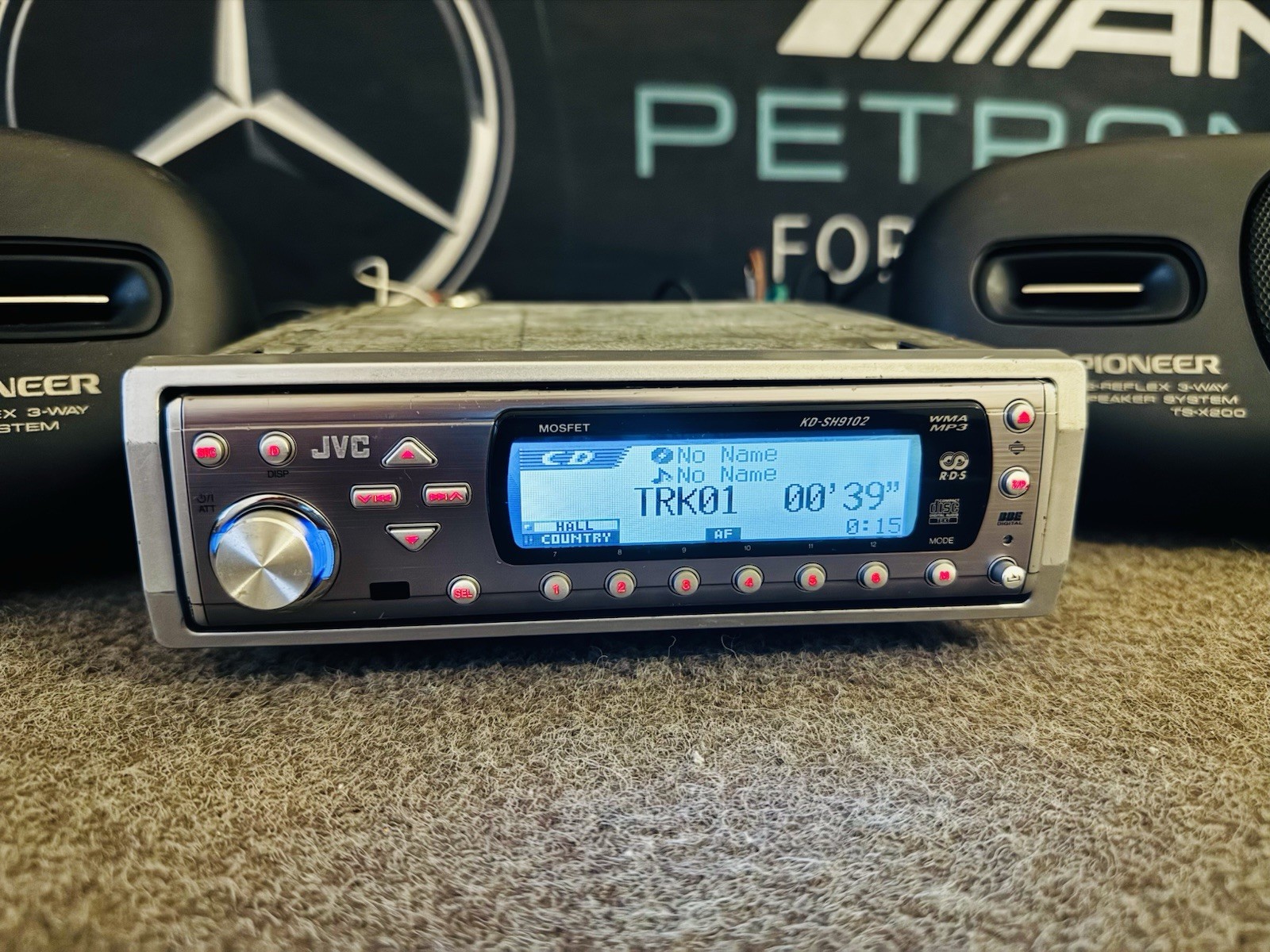 JVC KD-SH9102 Car Radio CD Receiver DSP WMA/Mp3 RDS Animation Display