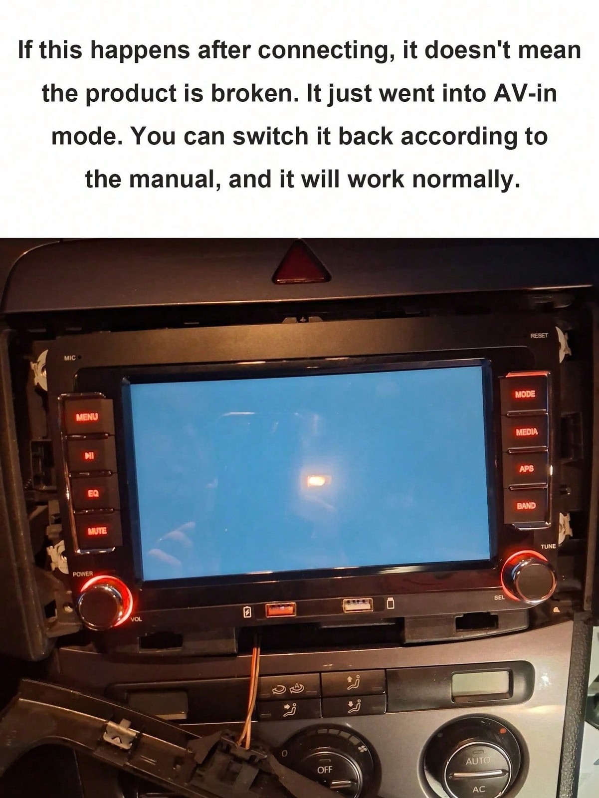7″ Car Radio Wireless CarPlay Android Auto for Golf MK5 MK6 Jetta Tiguan Passat