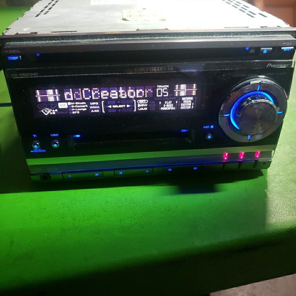 carrozzeria pioneer FH-P520 MD MiniDisc