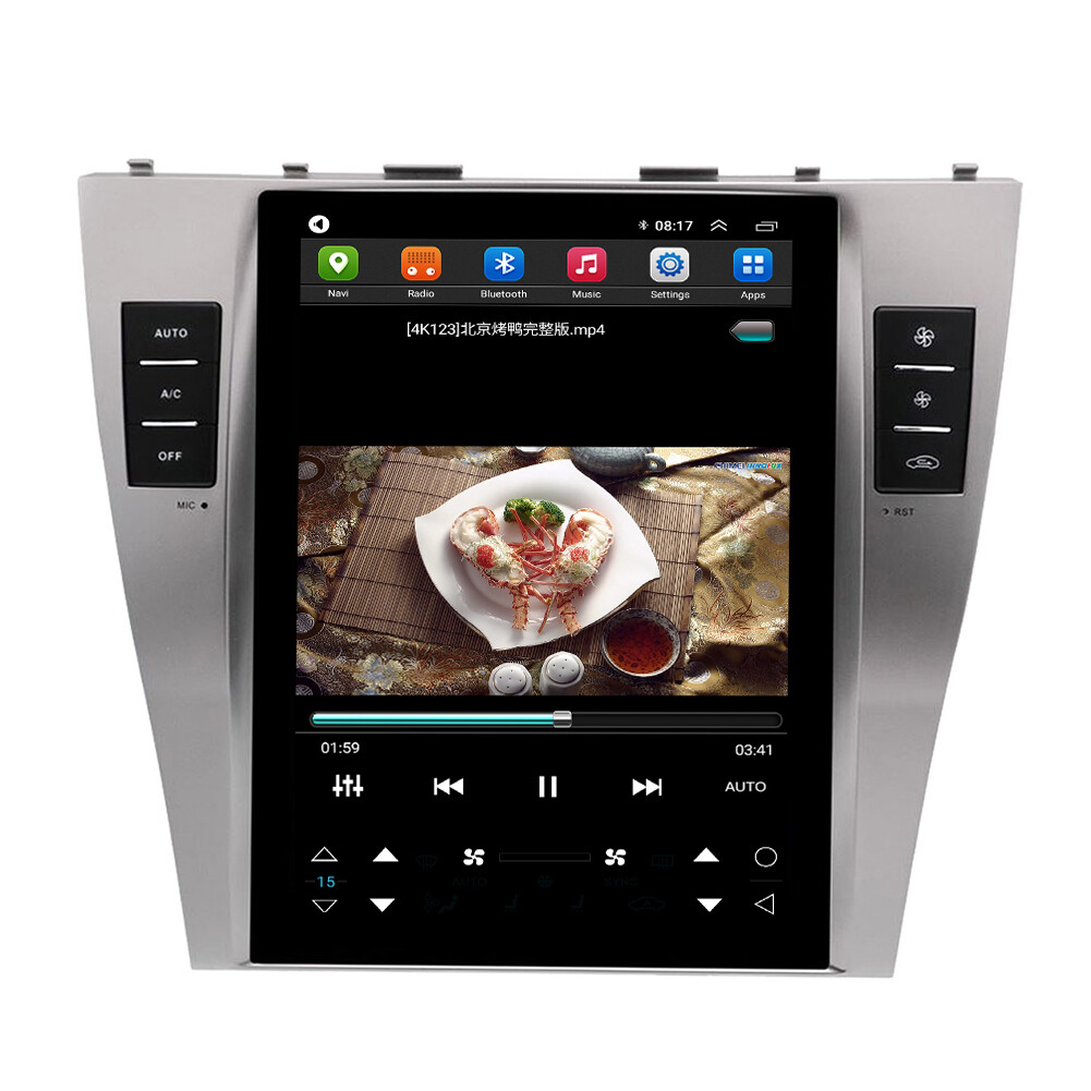 Android 14 Car Radio Multimedia For Toyota Camry 2008-2011 Carplay Stereo GPS BT