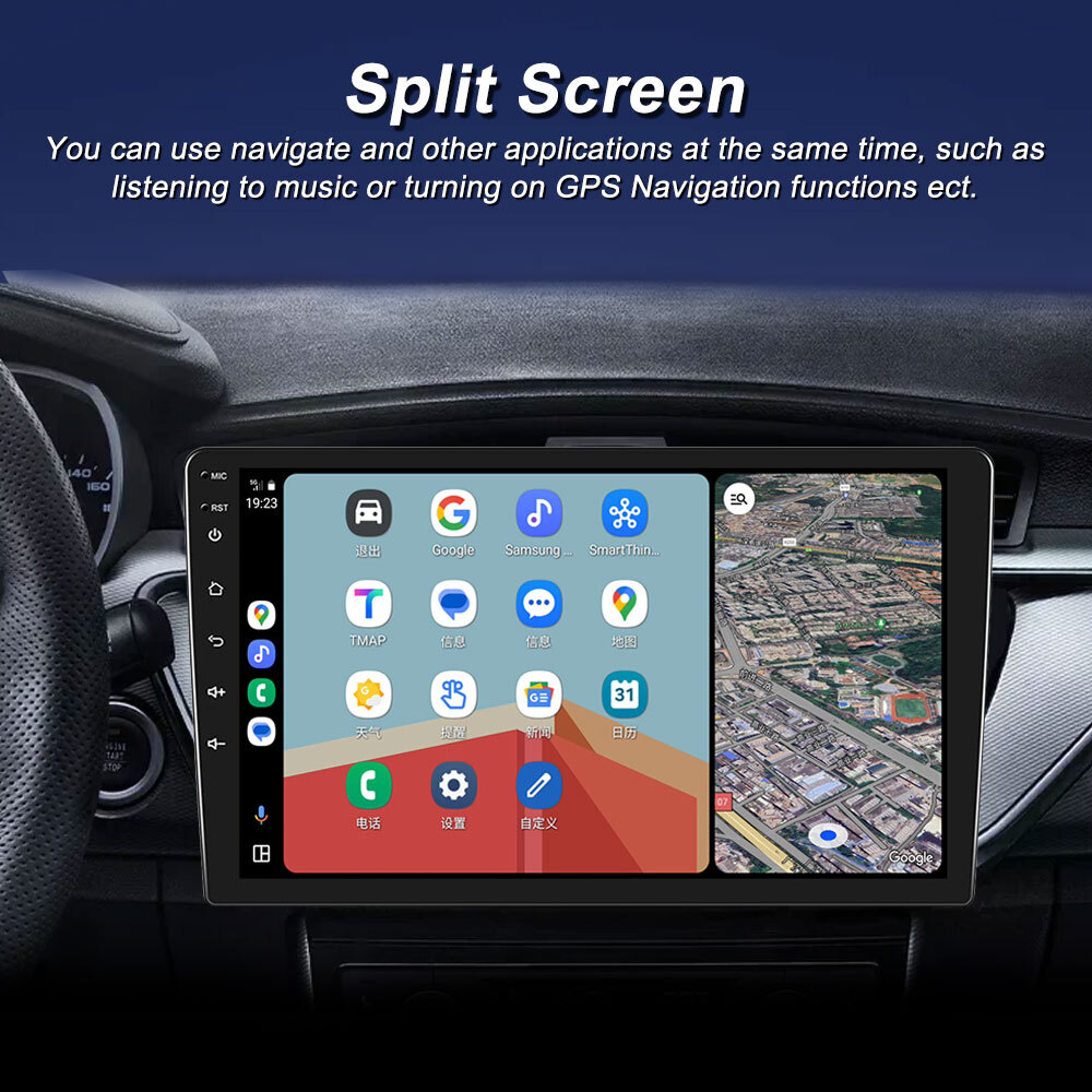 Universal 9″10.1″Car Head unit TS10 GPS Touchscreen Wireless Carplay