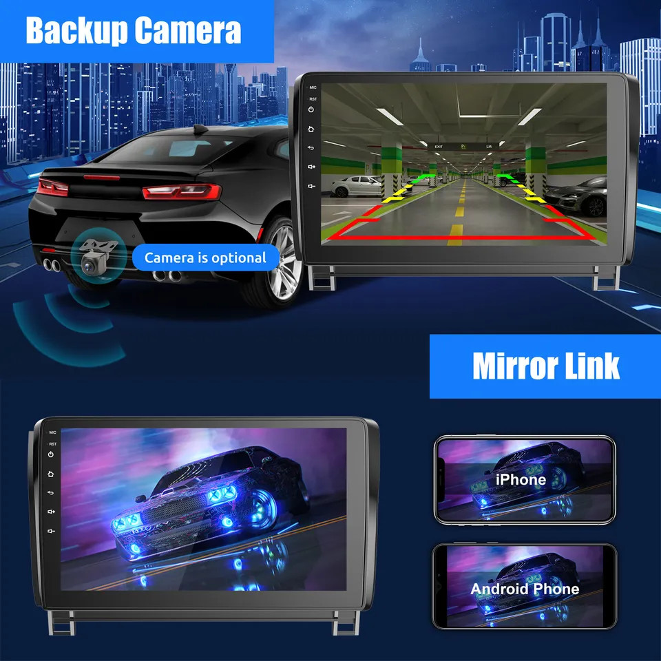 8″ Android 13 Carplay For Chrysler 300C 2005-2007 2Din Car Stereo Radio BT