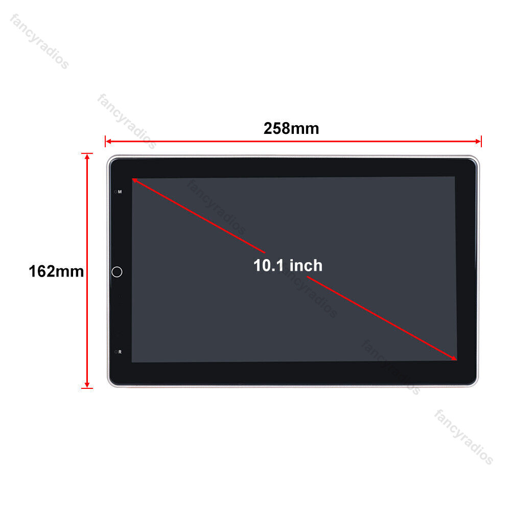 2 Din Android 13.0 Rotatable 10.1″ Carplay Car Stereo Radio Player GPS Navi WIFI