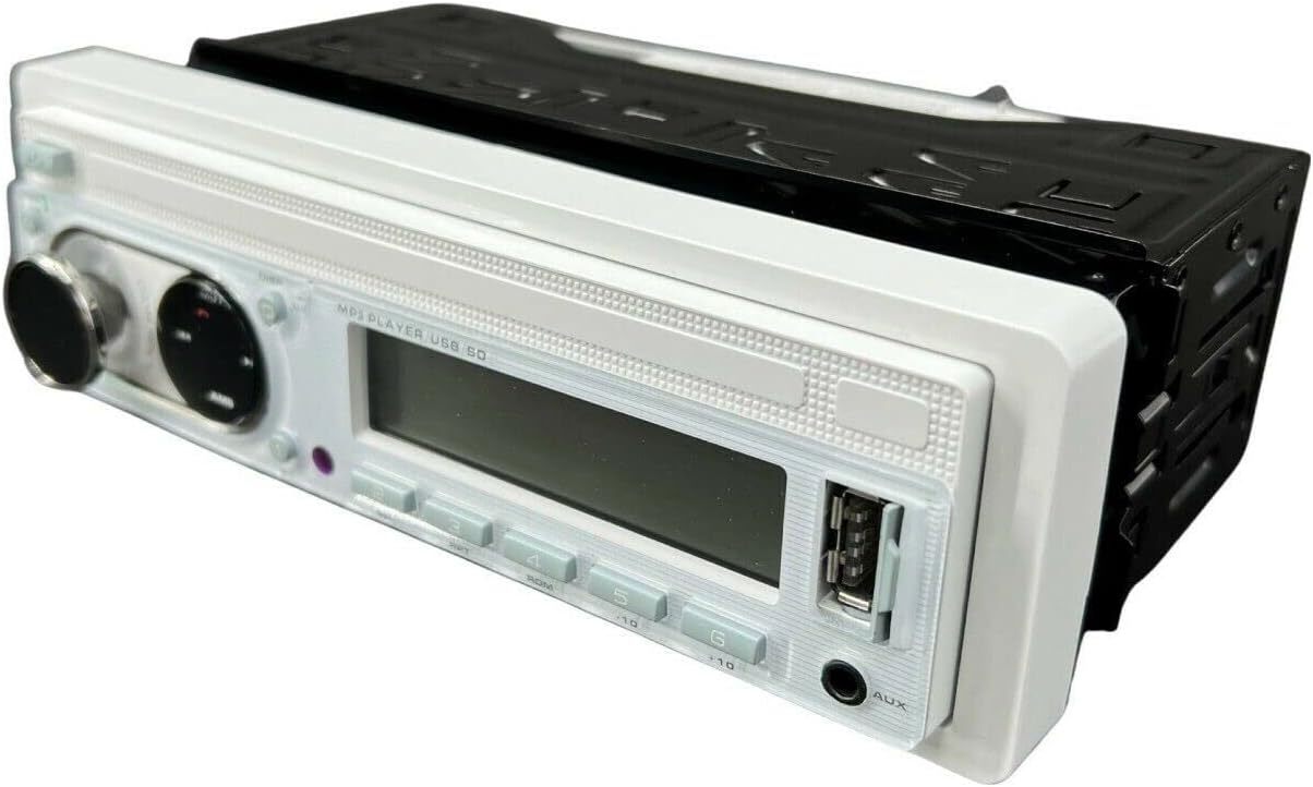 Gravity MGR-207BT 200W A2DP True Marine Stereo AM FM Radio Media Player…