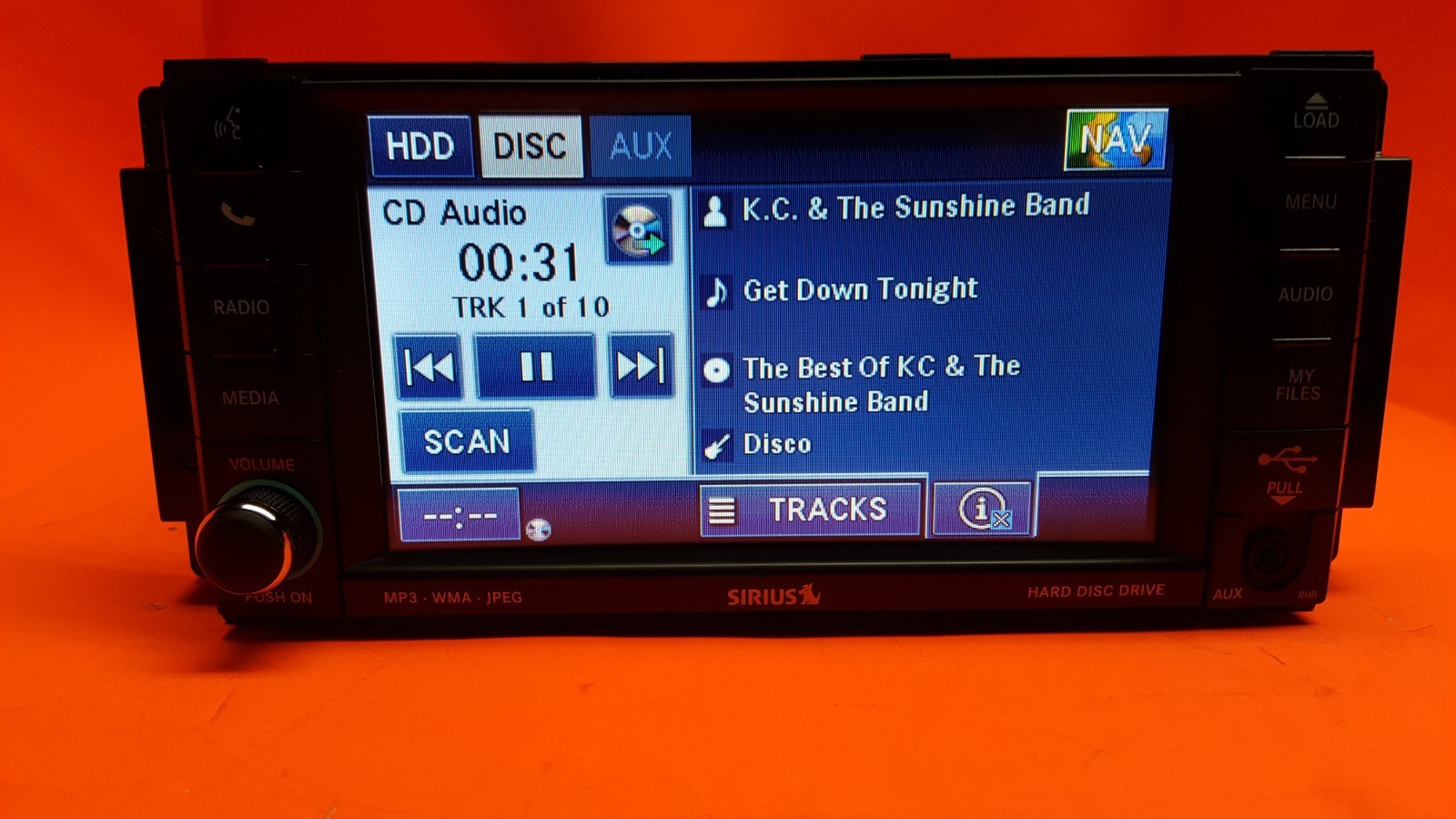 Chrysler/Dodge/Jeep RHB 430N Navigation Car Audio System (P05064829AG)