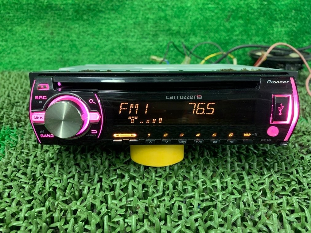 Pioneer Carrozzeria DEH-580 USB AUX CD Receiver Near Mint JAPAN