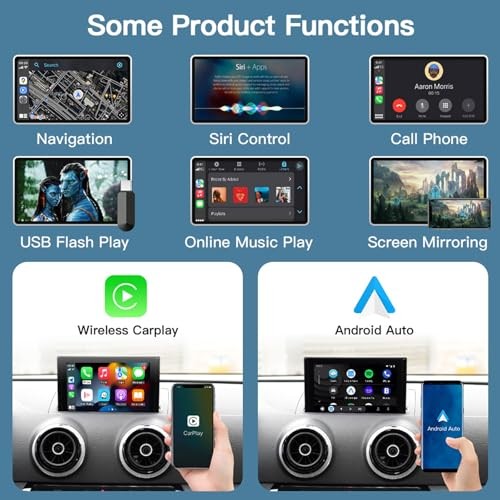 Wireless CarPlay/Android Auto Modul for Audi A3 8V A4 B9 A5 Q2 Q7 Q5L 2014