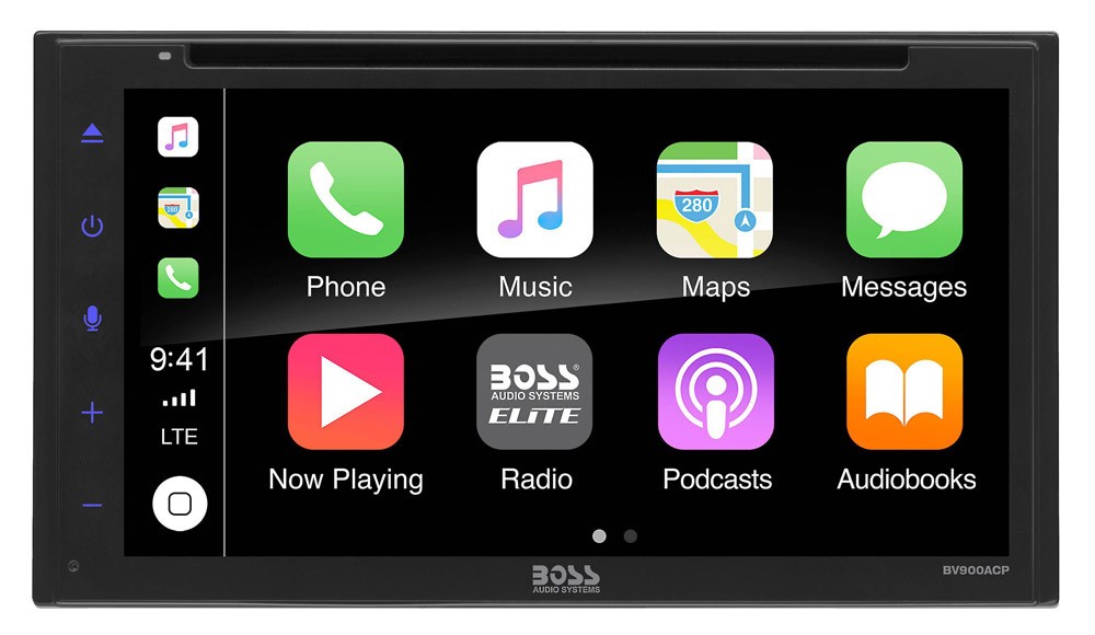 Boss BV900ACP (R.B) 2-DIN 6.75″ DVD Receiver with CarPlay / Andriod Auto