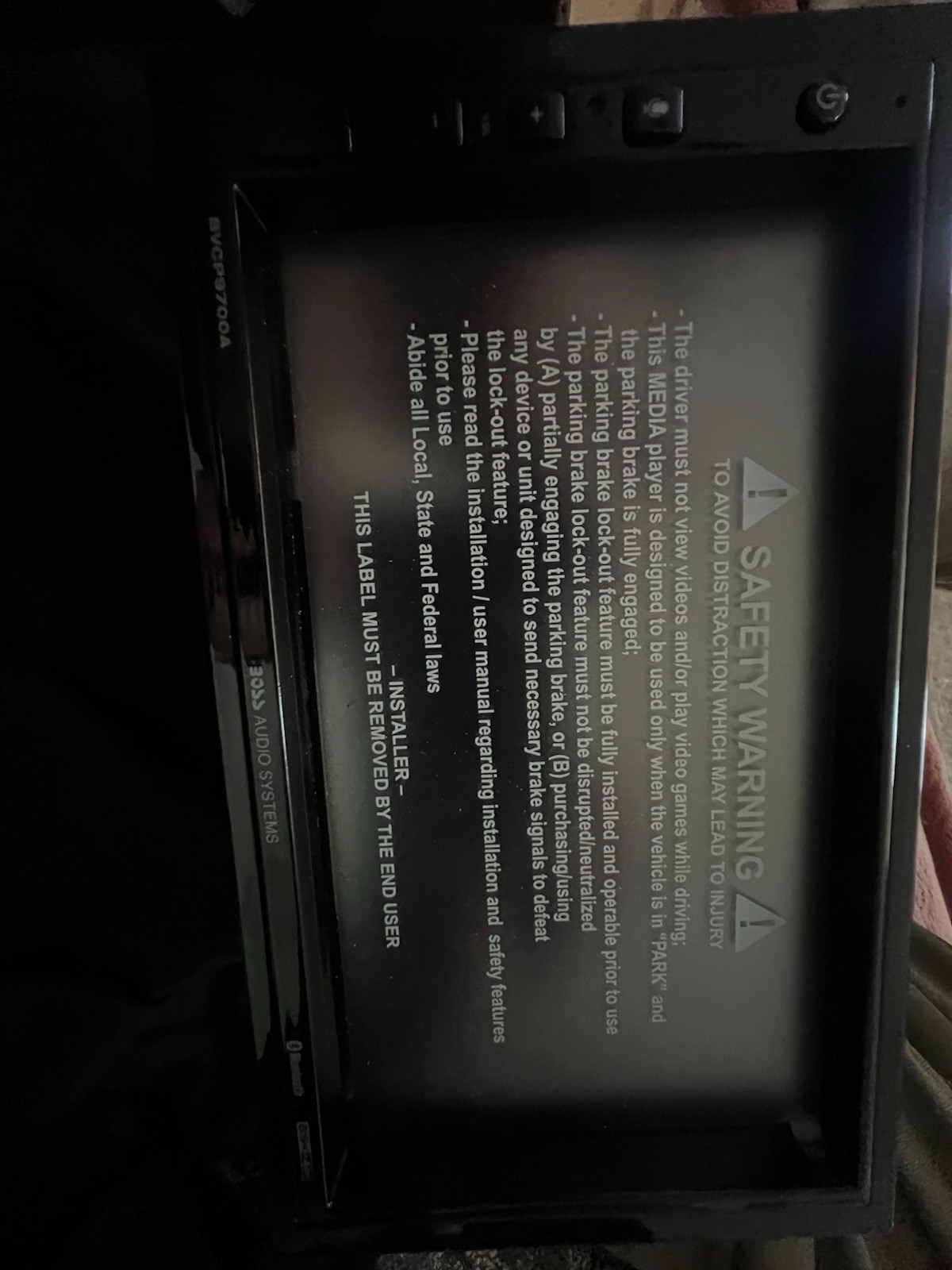 BOSS Audio BVCP9700A 7 inch Touchscreen Digital Media Receiver