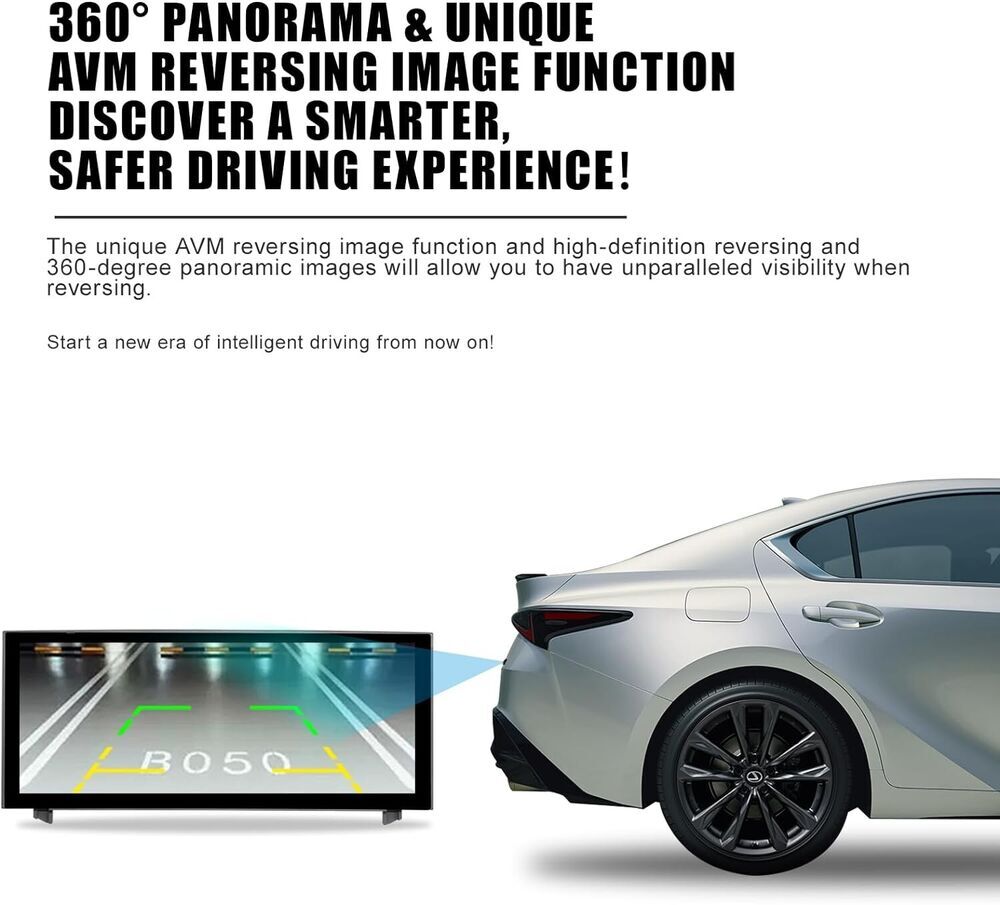 Car Stereo Upgrade For Lexus IS250 IS350 RC300 RC350 13-19 Android Radio Carplay