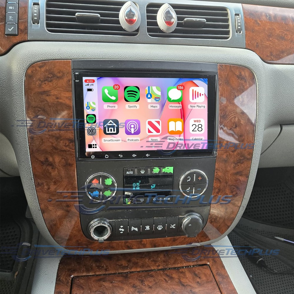 8″ Car Stereo Radio CarPlay GPS BT For Chevy Silverado Suburban Tahoe 2007-2013