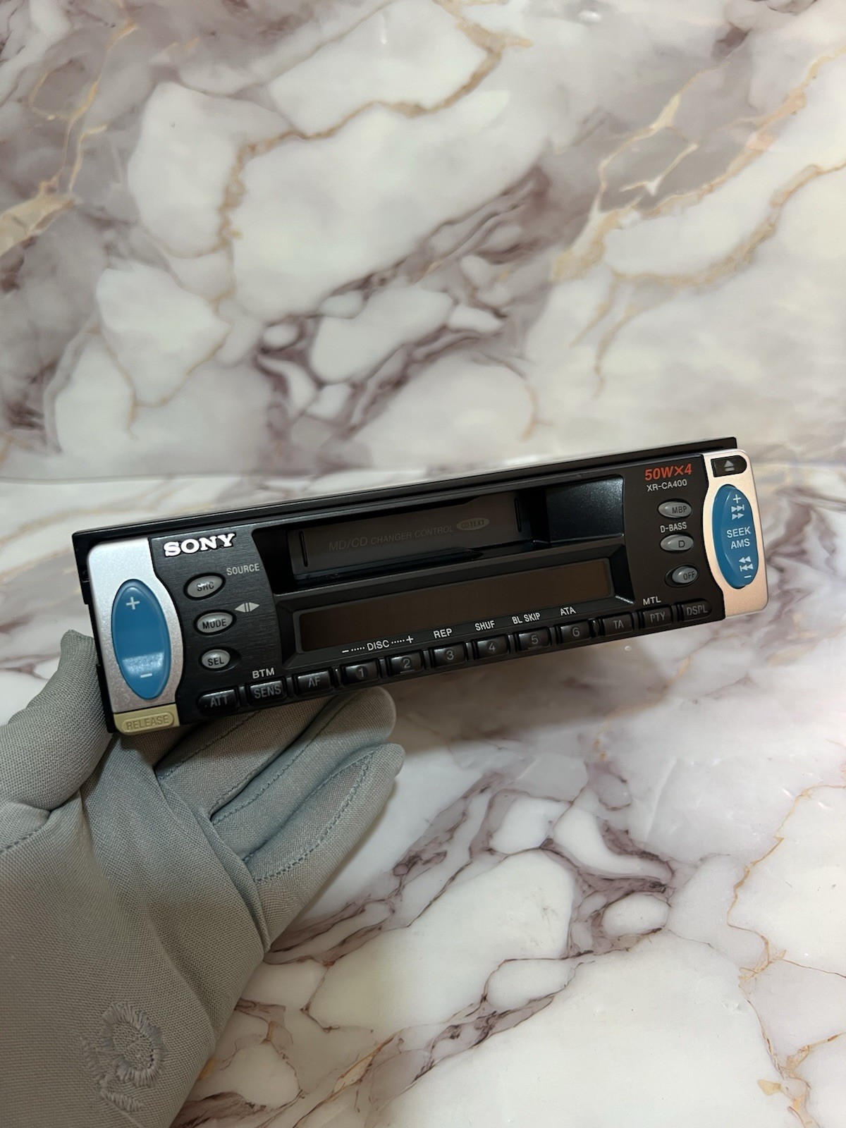 Old School SONY XR-CA300 Car Stereo Cassette PLAYER RADIO FM/MW/LW 50WX4 *A++++*