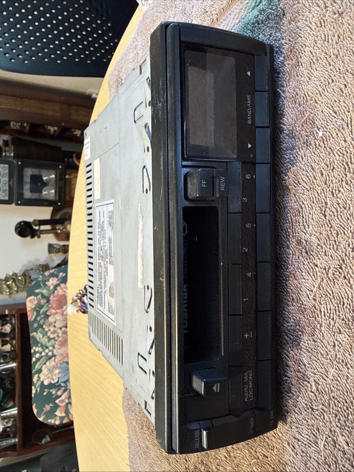 Vintage Toshiba TX-204 Car Audio System Stereo Cassette Player