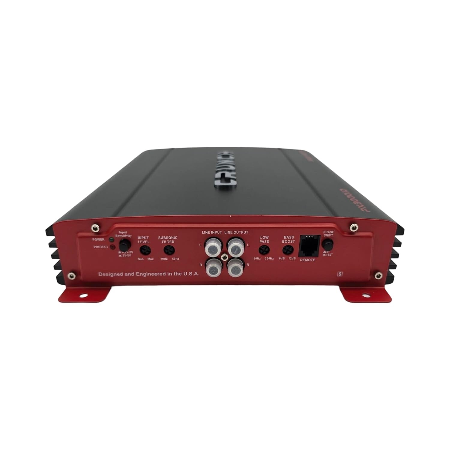 Crunch PX-3000.1D 3000W 1OHM Mono block Class-D high-performance Car Amplifier ,