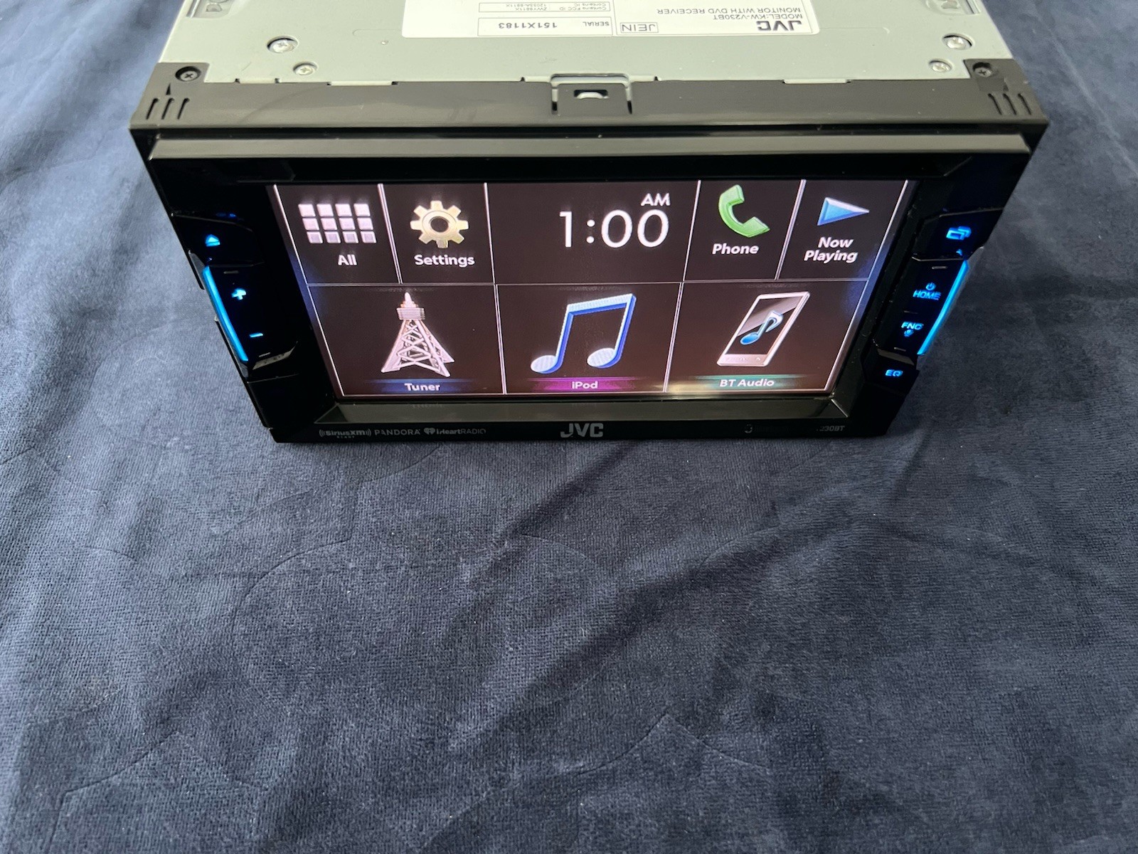 ⭐️Pre-Owned,TESTED⭐️ JVC BT|USB|CD|DVD|AM/FM-(KW-V230BT)