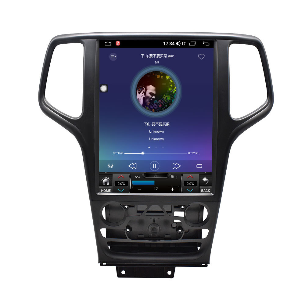 12.1″HD Car Radio for Jeep Grand Cherokee 2014 Wireless Carplay GPS Navi WiFi BT