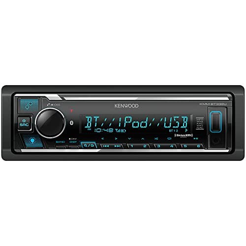 KMM-BT332U Bluetooth Single DIN Car Stereo with USB Port, AM/FM Radio, MP3