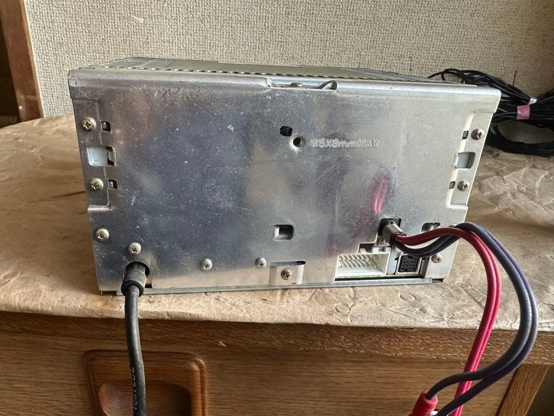 ADDZEST DMZ355 Car Audio System Tested and Working Includes Power Cables Used