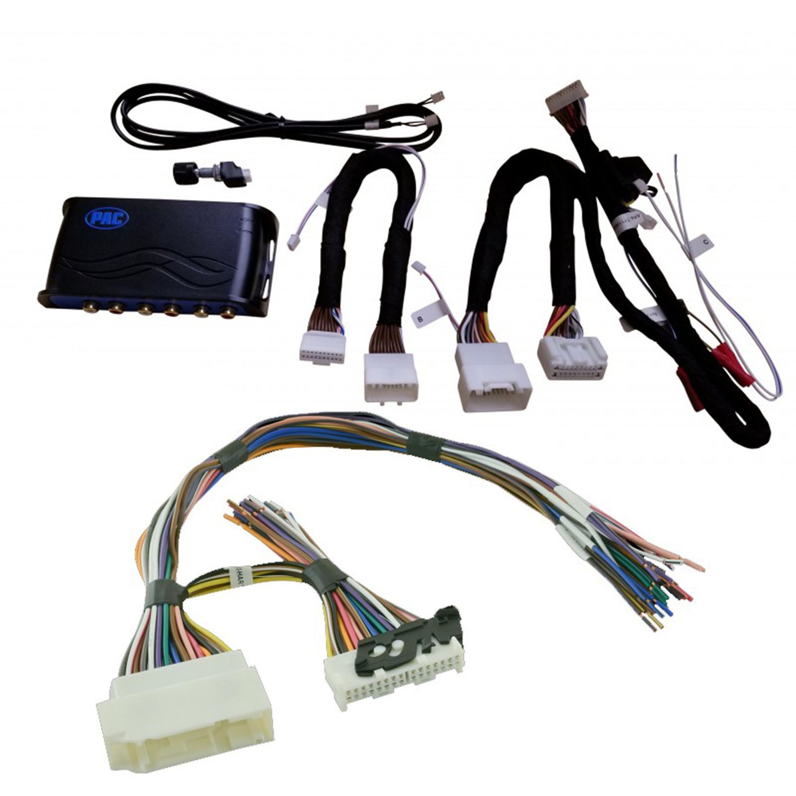 PAC AP4-TY11 Amp Integration & APH-TY02 Speaker Harness for Toyota/Lexus