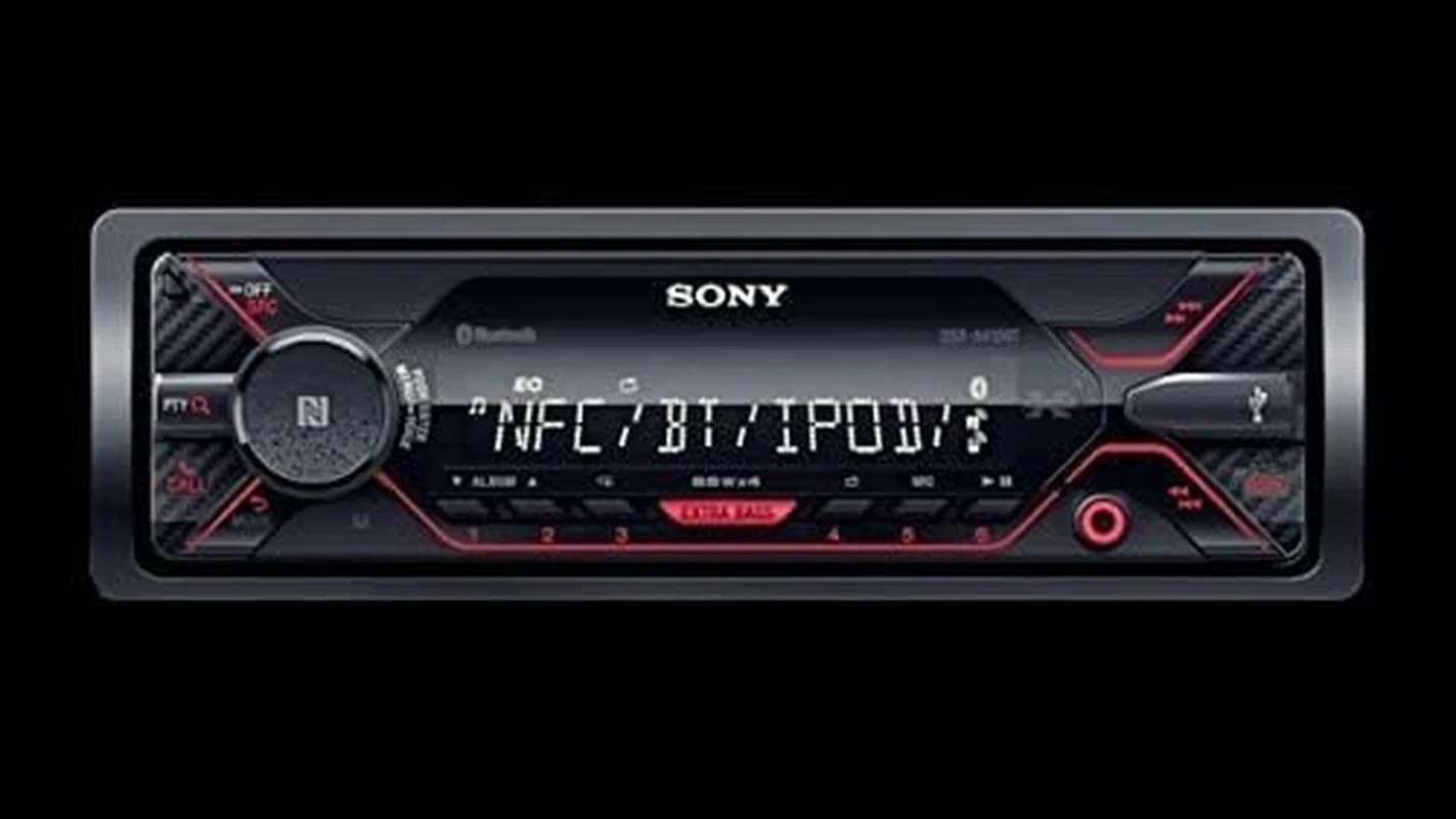 DSX-A410BT Single Din Bluetooth Front USB AUX Car Stereo Digital Media Receiver