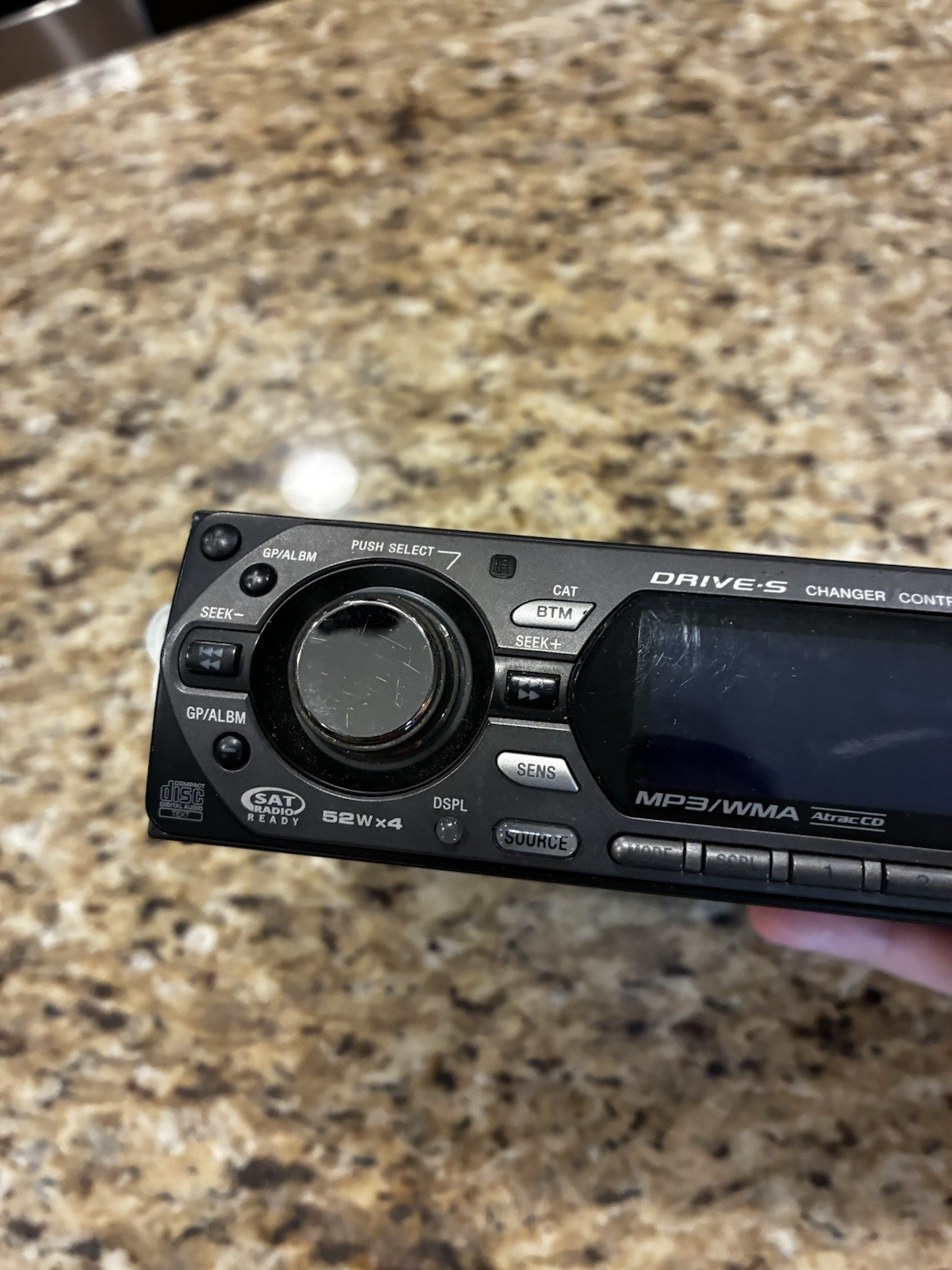 Sony CDX-GT300 CD Player In Dash Receiver TESTED WORKS
