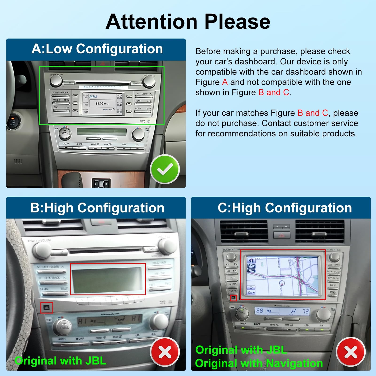 Nhopeew Upgrade Android For Toyota – 9 Inch Hd Touchscreen Dsp –