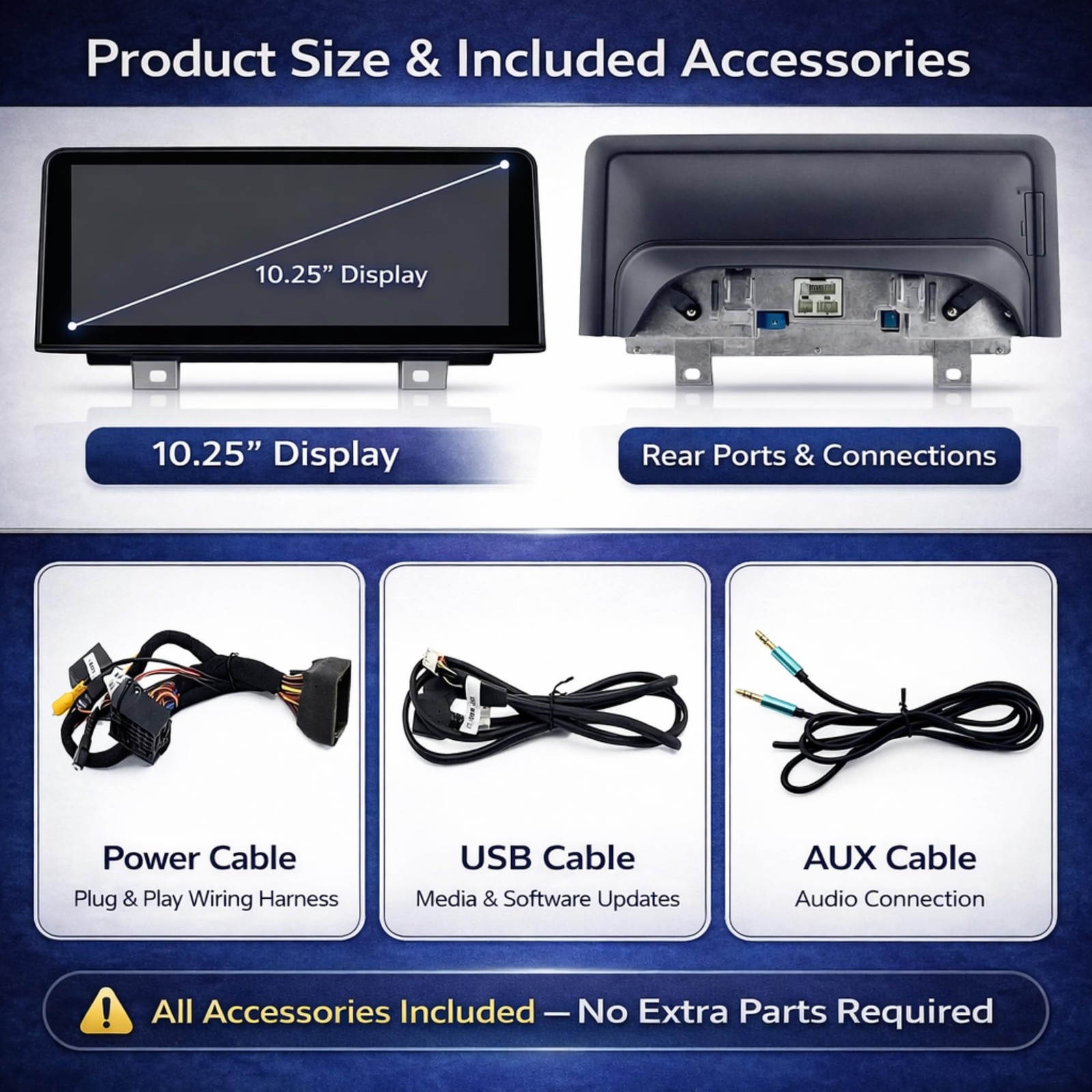 Touchscreen CarPlay Linux Head Unit for BMW F30 F31 F32 F33 F34 F36 F20 F21 NBT
