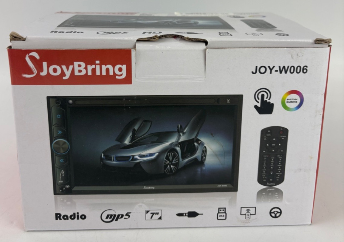 Upgrade Wireless Double Din Car Stereo with Carplay, Android Auto, Bluetooth