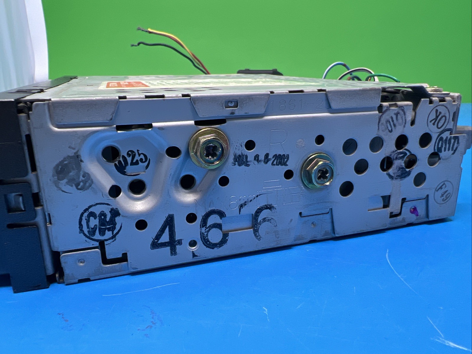 Eclipse 3412 Cd Receiver Old School 4 Channel Outputs Parts AS IS