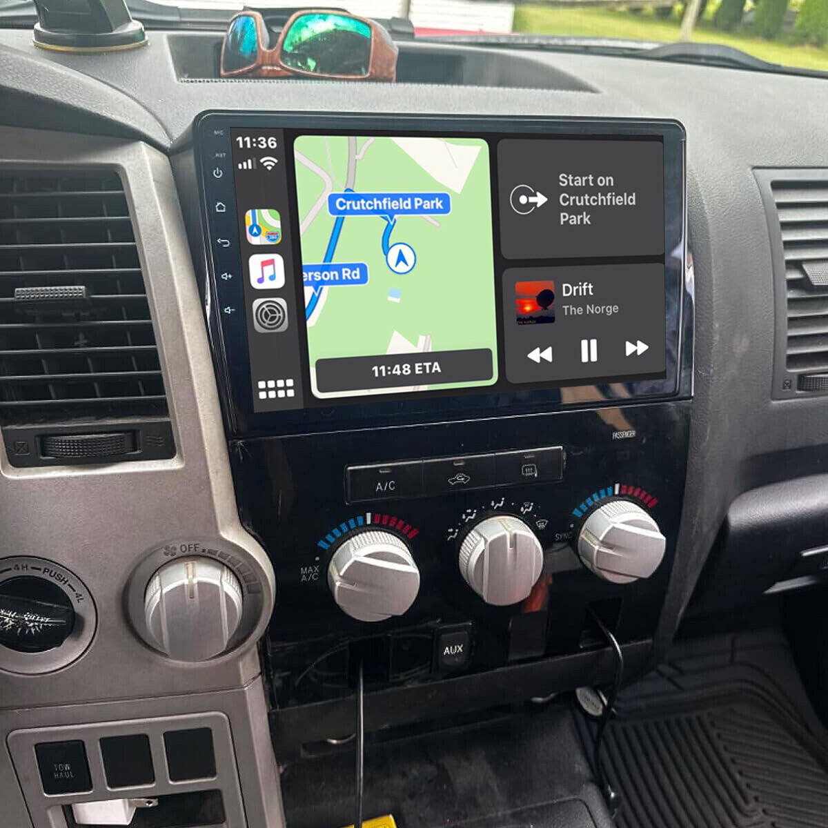 Apple Carplay For Toyota Tundra 2007-2013 Sequoia 2008-2018 Car Stereo GPS Radio