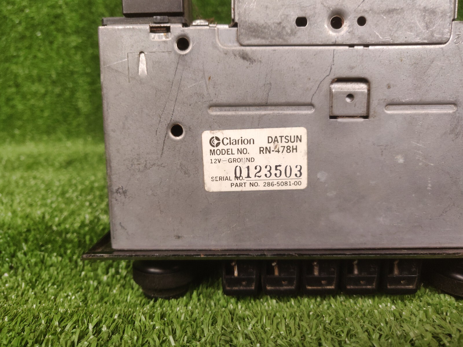 Clarion Datsun Rn-478h Rn478h 286508100 286-5081-00 Original Car Radio