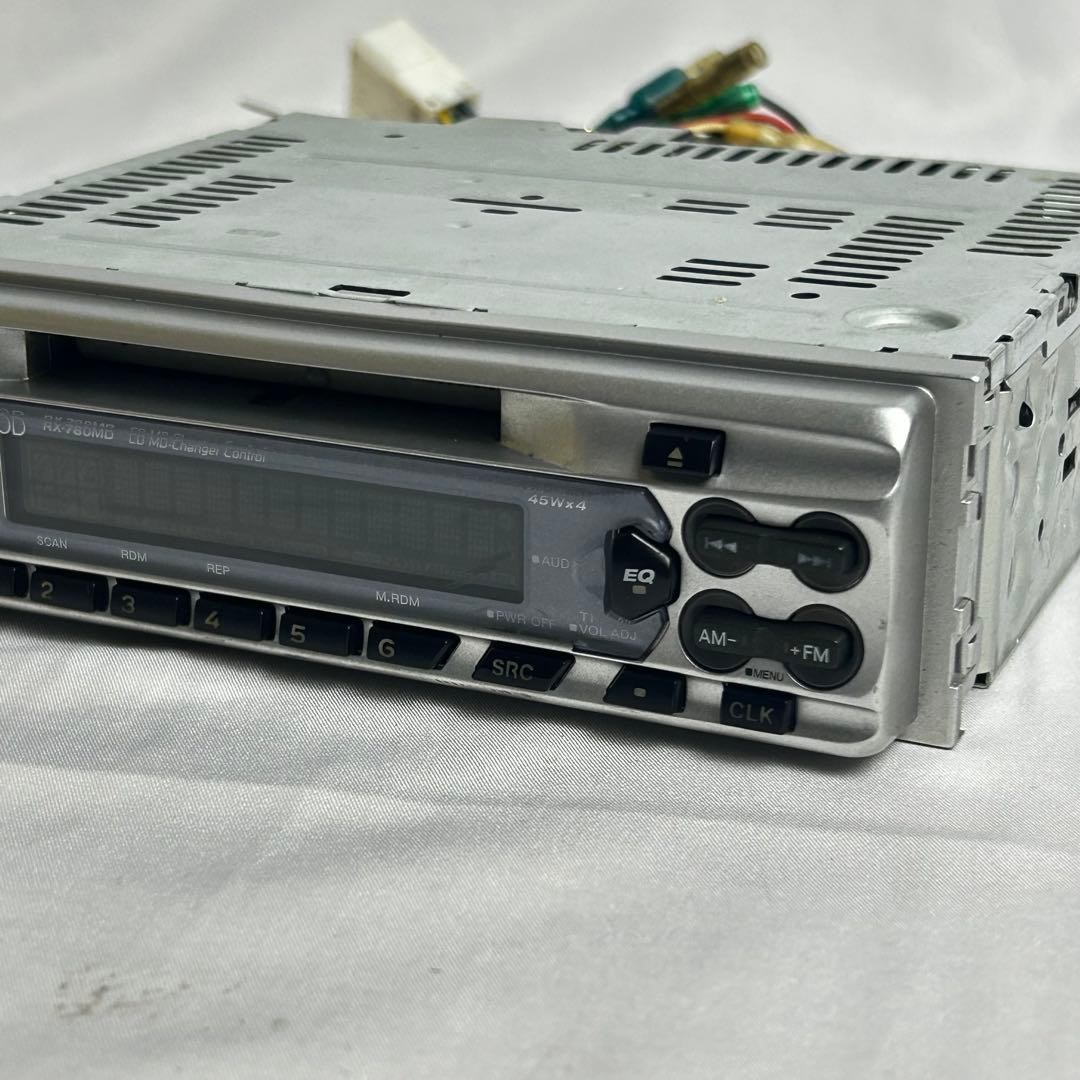 KENWOOD RX-780ME MD Player Portable MiniDisc Deck Works Tested