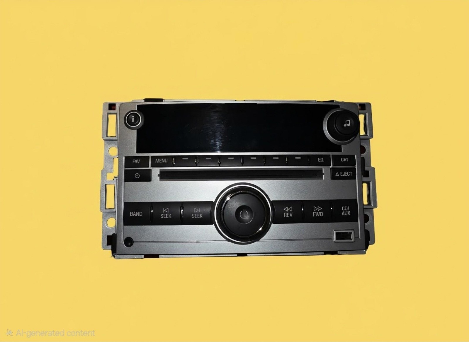 GM Chevrolet Malibu Radio CD Player USB AUX MP3 Part 20940843 Untested