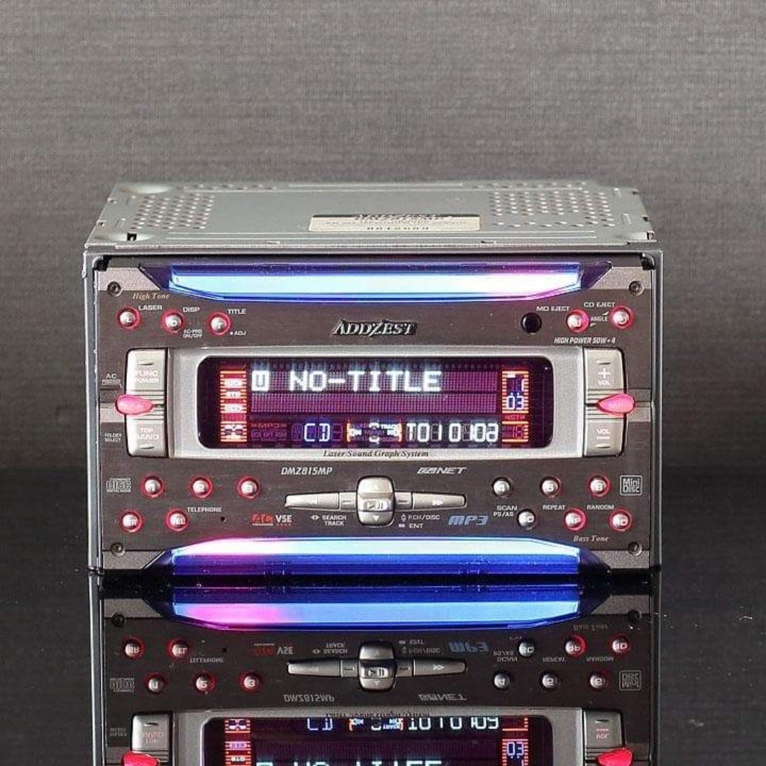 Clarion ADDZEST DMZ815MP 2DIN CD MD Car Audio Player Tuner 24bitDAC Japan