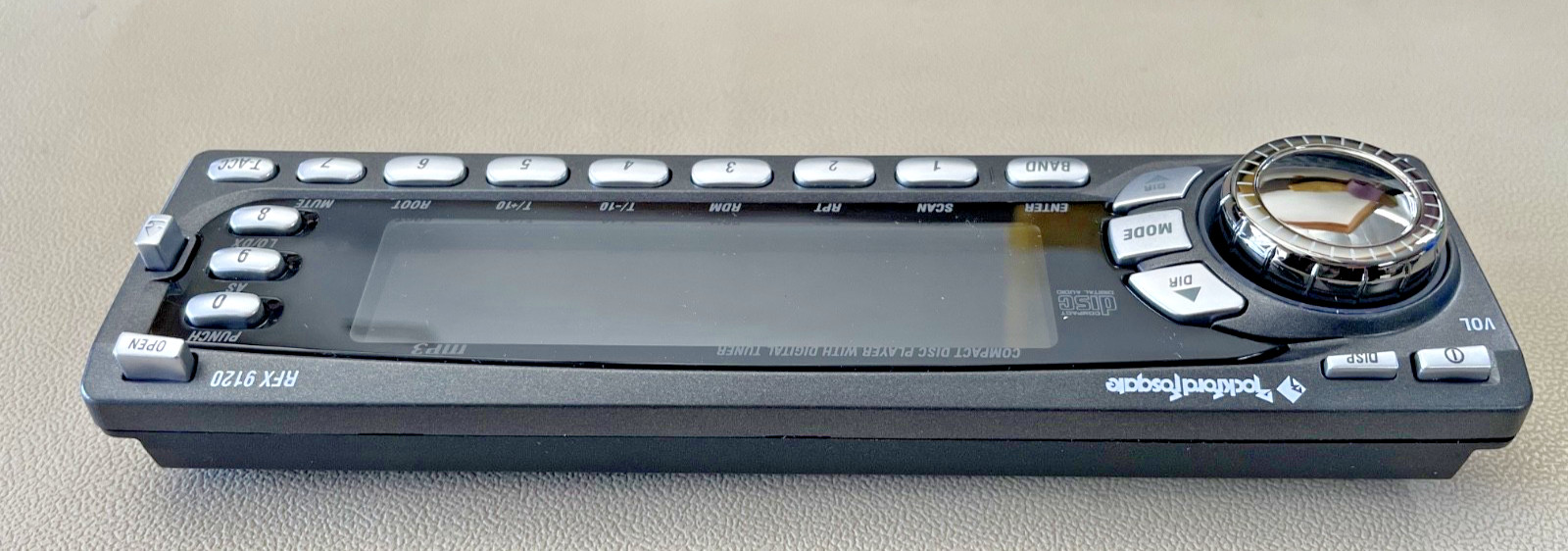 Old School Rockford Fosgate RFX-9120G — AM/FM/CD Player/MP3 Playback, NOS #418